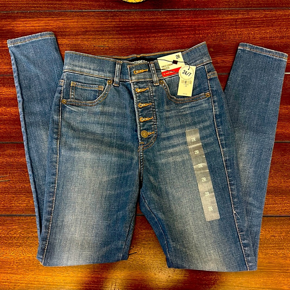 Express Ankle High Rise Jegging